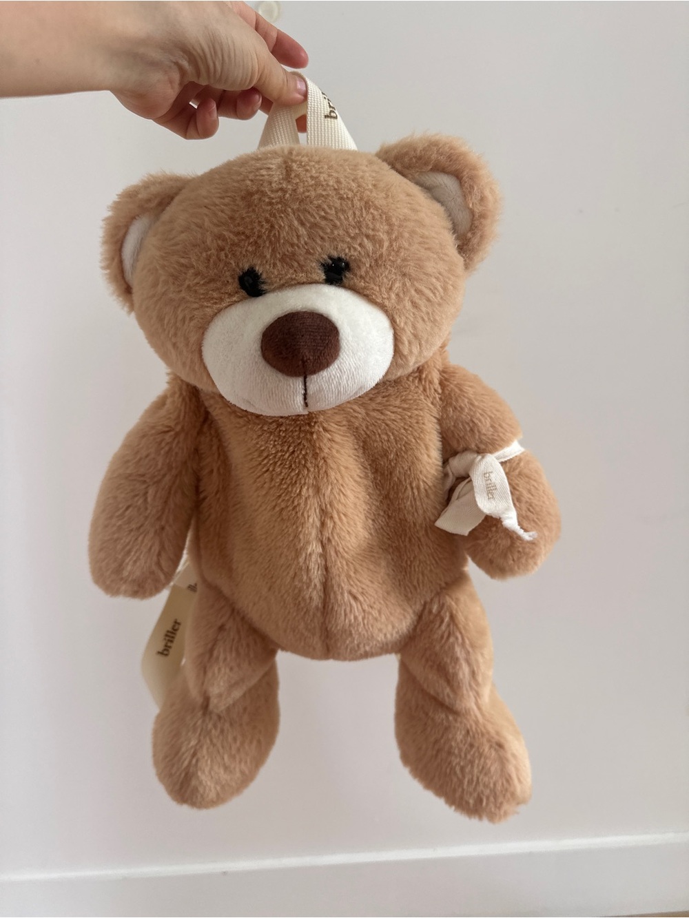 (NEW)Plush Brown Teddy Bear Kids backpack- Soft Cuddly Stuffed Animal